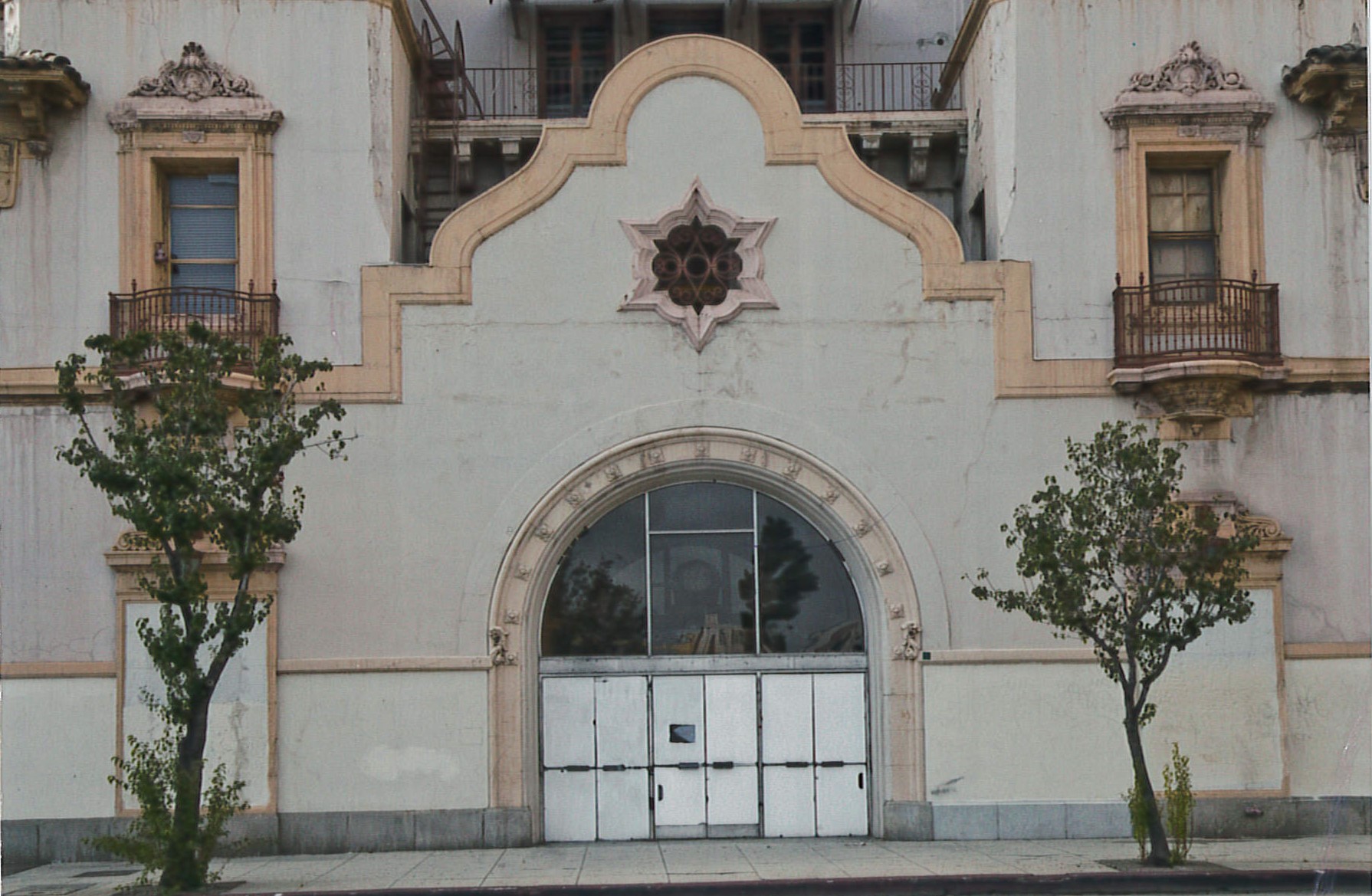 East facade, main entrance